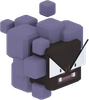 Gastly's 3D Model