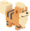 Growlithe's 3D Model